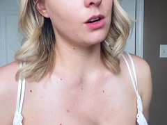 Cute Blonde Teen Solo Orgasm
