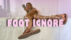 Dirty Flip Flops Foot Ignore