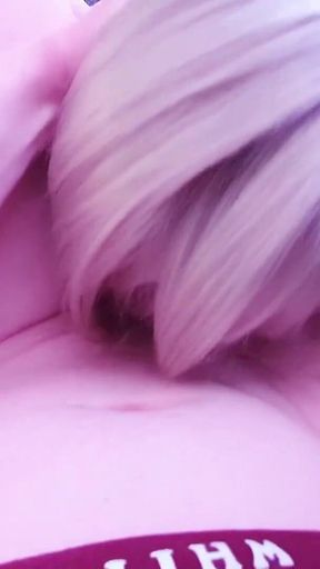 Big Cock POV Blowjob with Sexy Tgirl Pauline