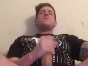 White trash big dick cum