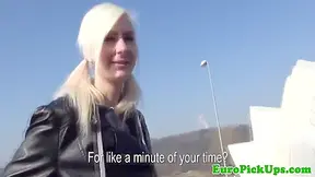 Pierced Skater Euro Chick Pounded Outdoors 8 Min
