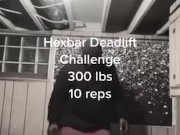 300 lb Deadlift Challenge 10 reps