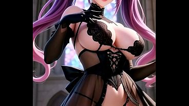 Gothic Girl in a Castle Part 2 - Hentai Animation