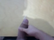 Paja en el escritorio de mi amigo