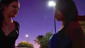 Horny lesbian couple passionately fuck in bed