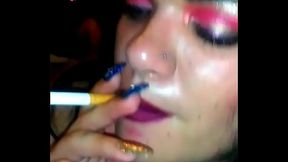 tsMia - Smoking Blowjob