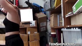 Punished teen grabs big cock in reverse cowgirl and doggystyle