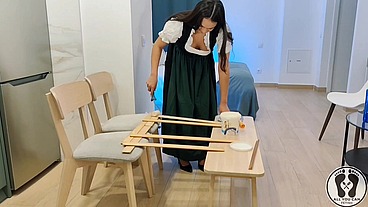AUSTRIAN WOMAN IN DIRNDL GETTING DIRTY