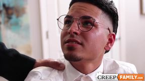 I experiment my sex curiosity with my beefy stepdad Max Sargent