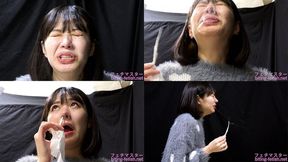 Hikage Hinata - CLOSE-UP of Japanese cute girl SNEEZING - 1080p