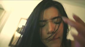 Naughty Latina Gives Me a Footjob