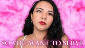 So You Want to Serve