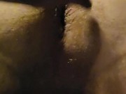 Cloe up anal fingerings and dildo fucking
