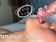 足ネイルがやらしい人妻のTバックずらして手マン潮吹き♡ソフトなイラマチオでチンコもヌルヌル♡正常位で抜き挿し中も大量噴射で身体は潮まみれ♡エロ過ぎボディに中だし♡