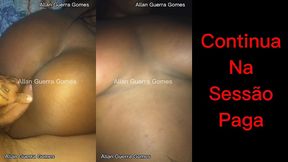 parte 1 negra muito gostosa com a bunda enorme fica de quatro e so da o cuzinho para o lutador de mma allan guerra gomes