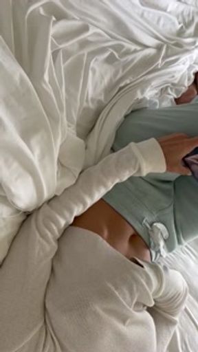 Masturbating to porn