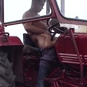 Skinny agriculturist stepdaughter outdoor anal fucked