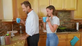 Sizzling Cougar Cherie Moaning Loudly Riding Hard Cock Deep