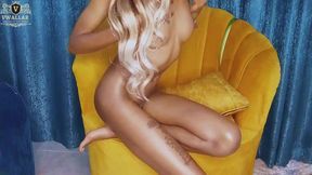 Solo sister's sultry seduction turns into wild, horny sex with stepbro