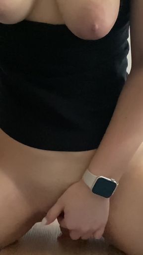 Bouncing on My Toy While Moaning Yes, Daddy