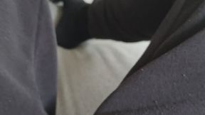 Alpha Husband Sweatpants Bulge Tease & Slow-Mo Sock Worship POV
