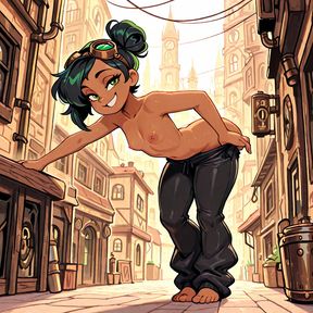 Steamy Punk Explores Her Pleasure