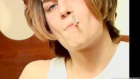 BoysSmoking: Ayden James And Jeremiah Johnson Smoke Before Taking It To The Next Level