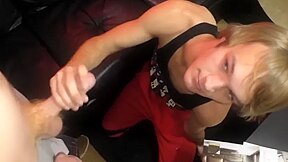 He Belongs On His Knees