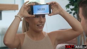 Cute big tits teen Leana Lovings believes her stepfamily is loving but they are so kinky