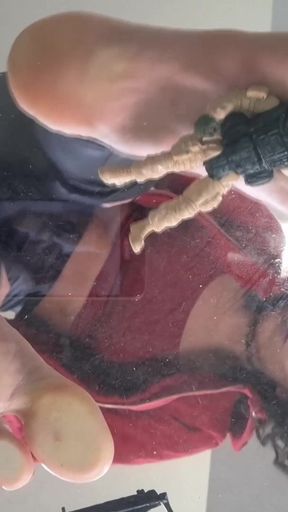 Giantess Goddess Trampling Floorview