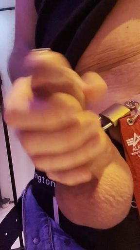 Sub Puppy Explodes Cum After Release of His Chastity Cage