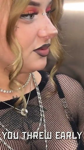 Alt Girl Ready Is Ready to Fuck for a Can of Energy Drink.