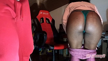 DR PUSSY2 - Personal treiner fode ebony novinha e ela não se arrepende de trair o corno do marido