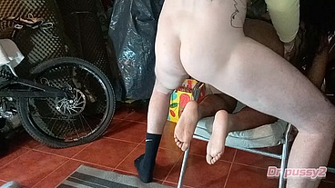 DR PUSSY2 - Personal treiner fode ebony novinha e ela não se arrepende de trair o corno do marido