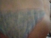 Folladora anal con braguitas