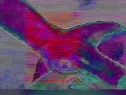 Trippy  big cock str8 solo jerk off compilation. Vaporwave art aesthetic glitches and effects