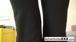 Bruce Venture Works Out a Tight Wet Pussy