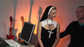 sexy nuns jasmine black and tarra white pussies fucked
