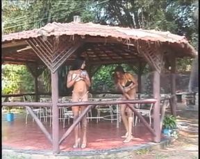 Piss Drenched Outdoor Group Fuck - Sluts Soaked Everywhere