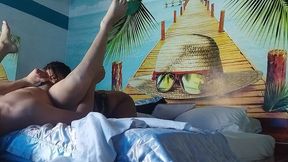 stepnephew and stepaunt enjoying the vacation