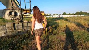 Alexa - the Outdoor Slut Who Gets Wet the Moment Fresh Air Hits Her Pussy