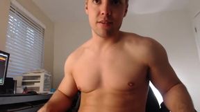 American Male Max Uses a Dildo