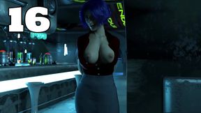 Stranded Astronaut Sasha Shows Off Her Giant Tits in Sexy Outfit