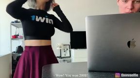 Hardcore Cuckold S Girl Next Door To Cumload On Her Slutty Face With Eva Elfie