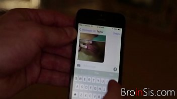 Sexting BROTHER and then blowing him