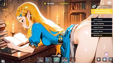 Zelda’s big tits ruined in raw hentai gameplay walkthrough