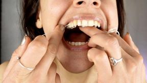 Teeth Brushing, Flossing, and Mouth Tour