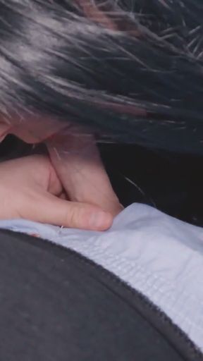He took out his dick and began to masturbate on Stepmom's ass while the stepmom was doing yoga. Got a blowjob   Clip 1