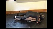 rubber drone oils up naked thief part 2