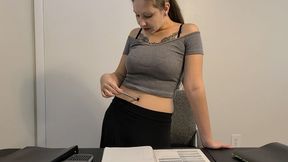 Belly Button in the office